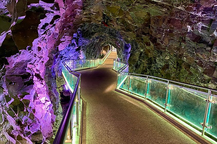 Science North tunnels Image credit Bryan Dearsley