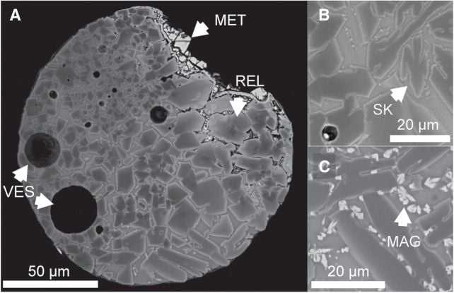 Scientists Looked Inside Tiny Molten Globs of Meteorite And Found a Big Surprise