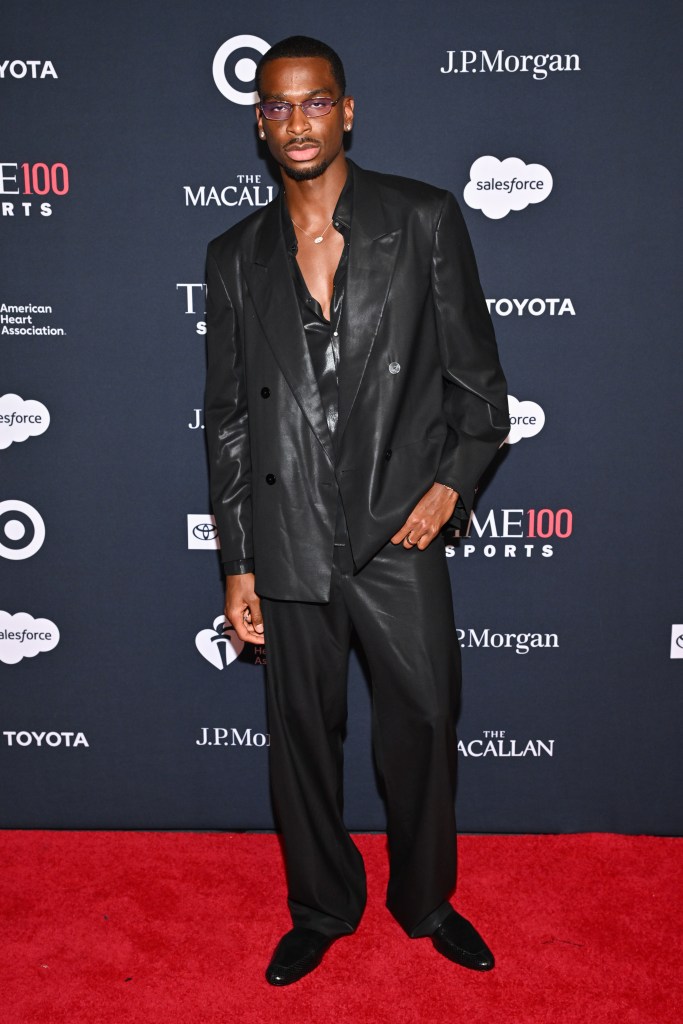 Shai Gilgeous-Alexander at the TIME100 Sports Gala