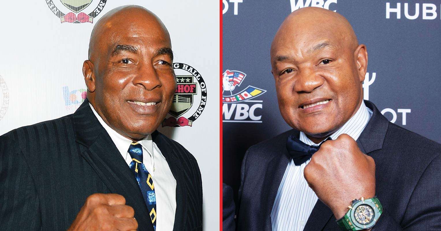 George Foreman and Earnie Shavers both named the same man as the hardest hitting heavyweight