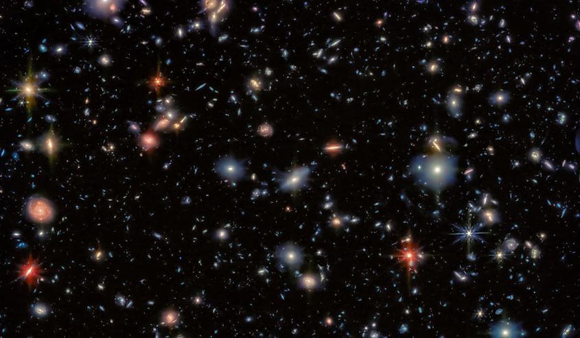 Cosmic Web Of Dark Matter And Energy A Deep Space Image Illustrating The Invisible Forces Shaping Our Expanding Universe