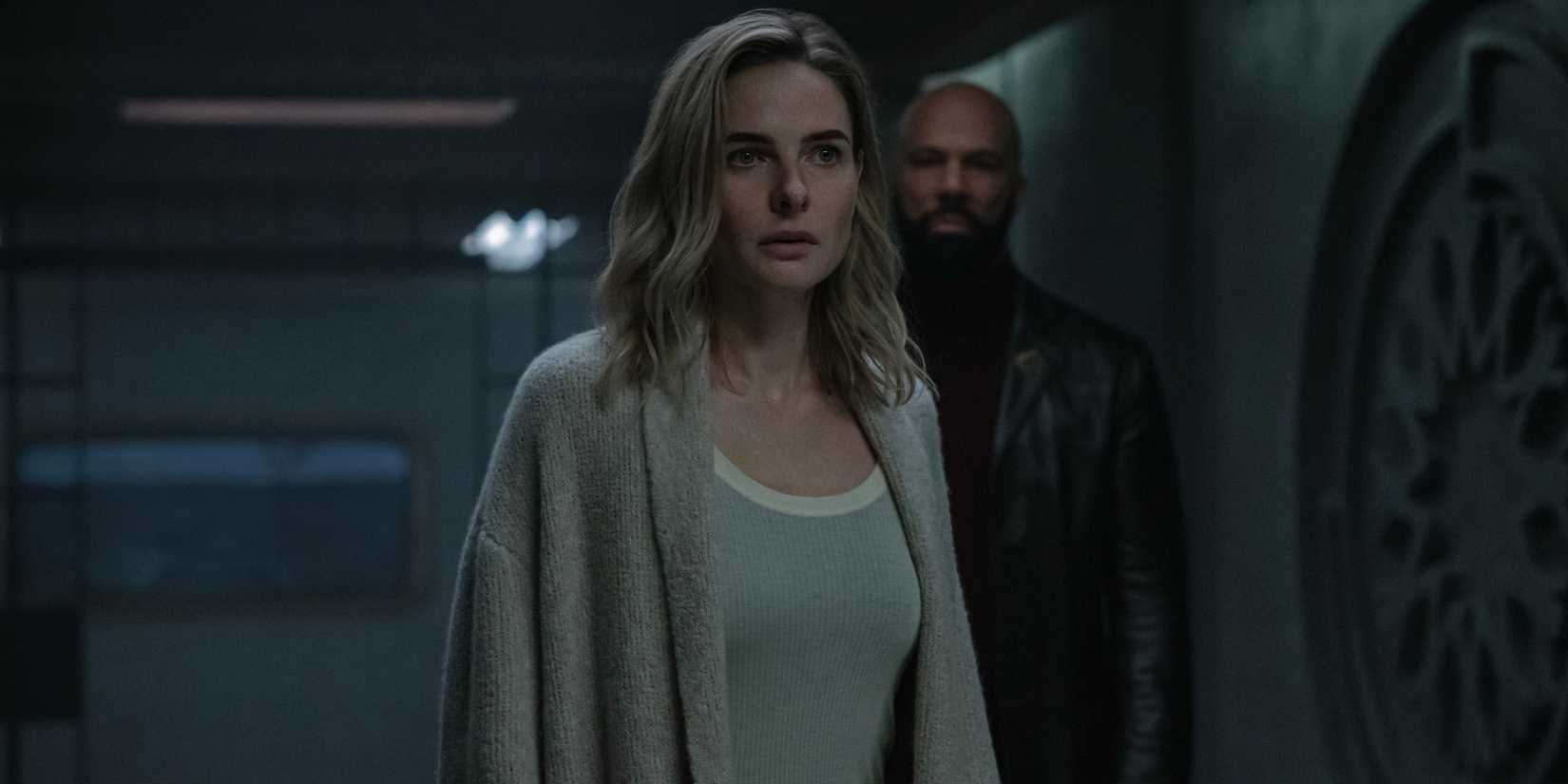 Juliette Nichols (Rebecca Ferguson) and Robert Sims (Common) on Silo