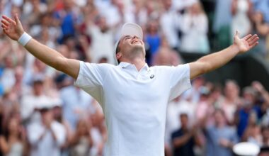 Wimbledon: Britain's Arthur Fery defeats Grigor Dimitrov in five-set classic to reach quarter-finals | Tennis News