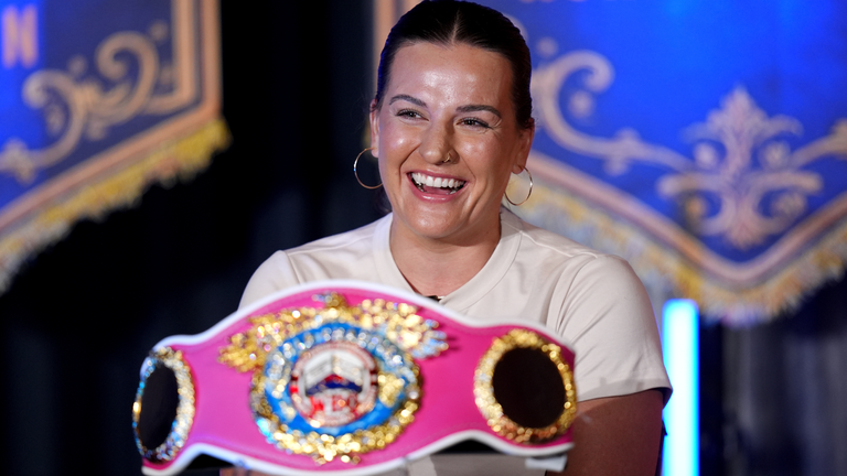 Chantelle Cameron puts her WBO super welterweight title on the line against Mikaela Mayer on August 29