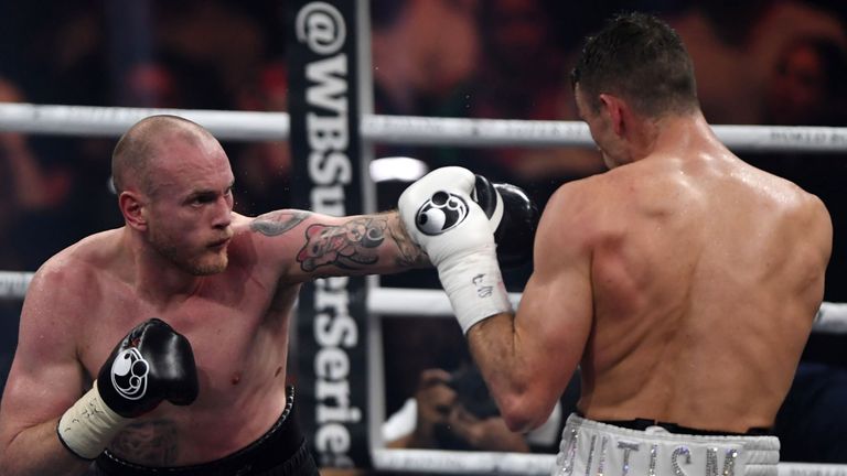 George Groves resisted the temptation to try and retire on a win