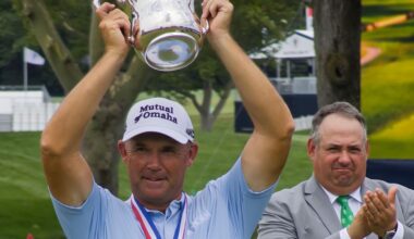 Padraig Harringtn won the 2026 US Senior Open (Associated Press)