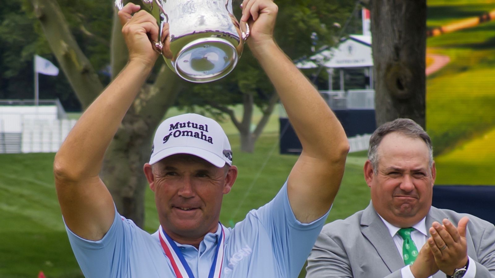 Padraig Harringtn won the 2026 US Senior Open (Associated Press)