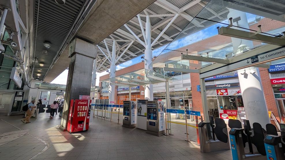 skytrain commercial broadway station vancouver