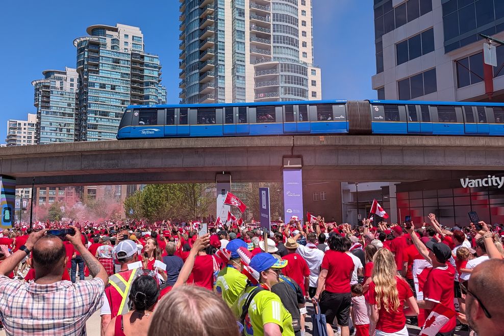 skytrain main street science world station fifa world cup vancouver canada june 18 2026 f