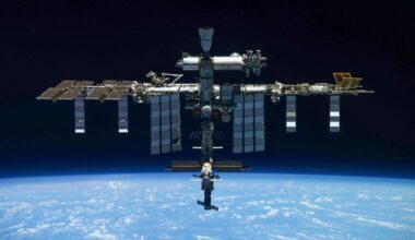A US-Russian space crew lands safely in Kazakhstan after an 8-month stint on the ISS