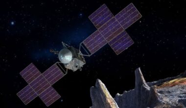 Asteroid 16 Psyche, a metal-rich world roughly 225 kilometres wide orbiting between Mars and Jupiter, may contain extraordinary amounts of iron and nickel — enough that back-of-the-envelope estimates have put its theoretical metal value at around $10,000 quadrillion, a number so vast it dwarfs the entire global economy.