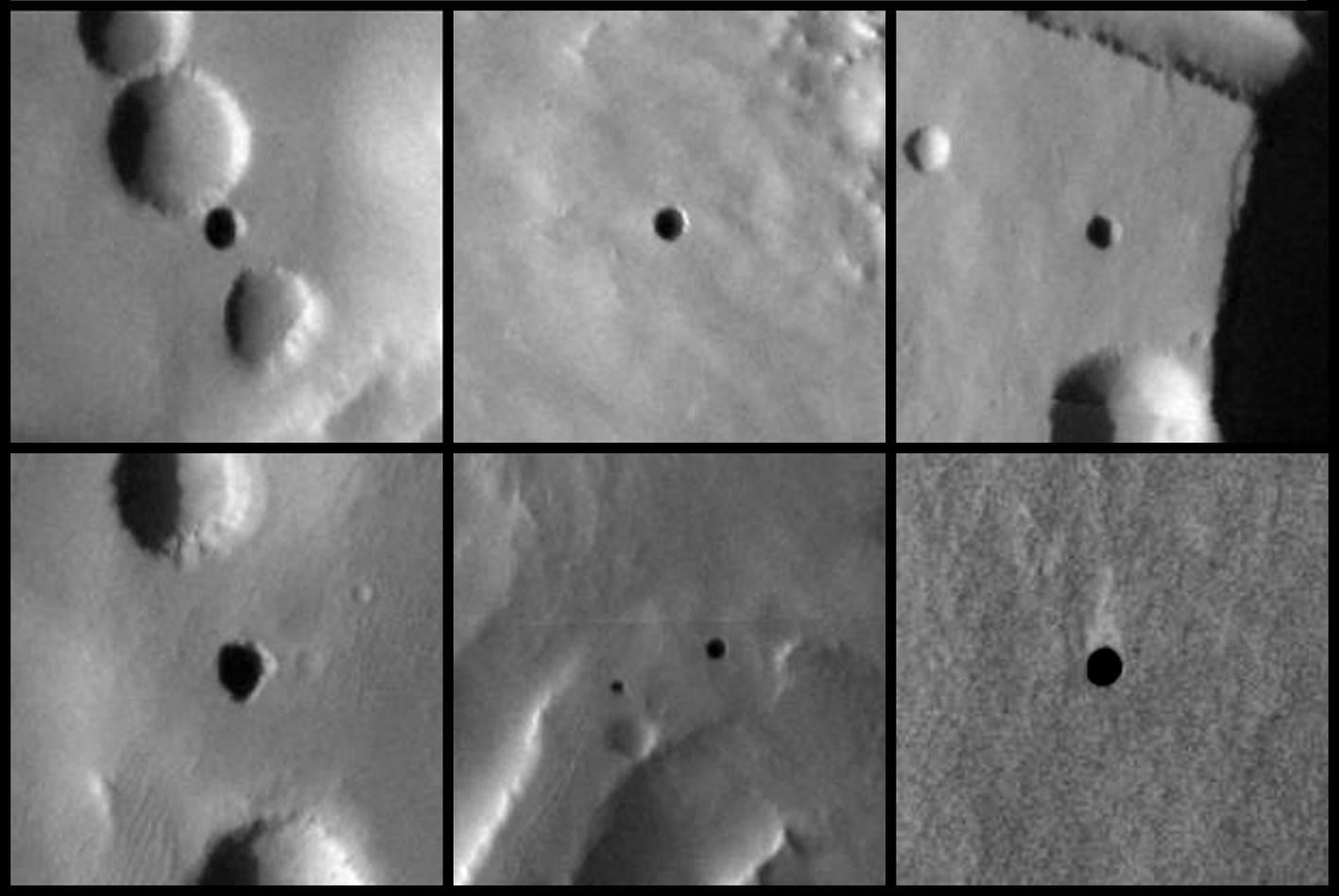 Scientists assumed every cave on Mars formed from ancient lava, but a team from Shenzhen University has now found eight that water carved through soluble rock — a process never before confirmed on the Red Planet