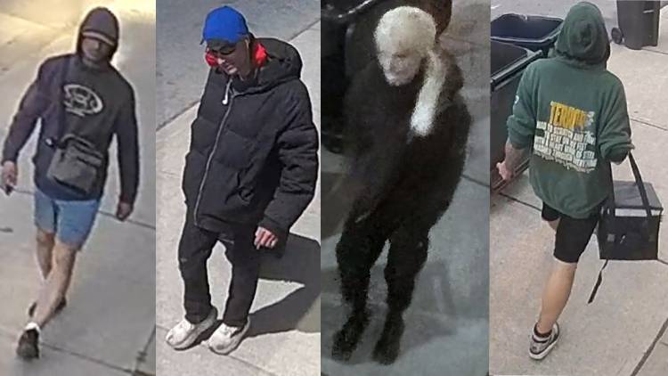 Four suspects wanted for allegedly breaking into Annex home several times