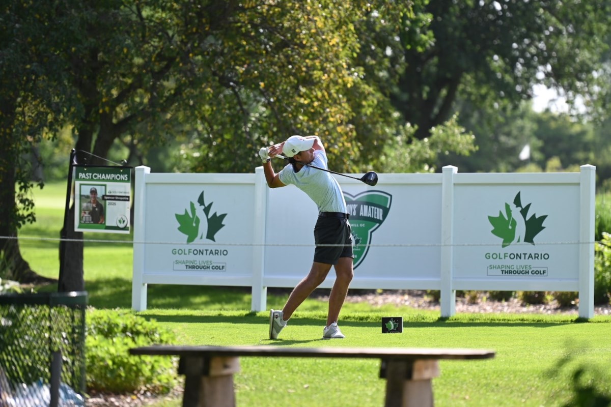 Orillia golfer sets course record in second-place finish at provincials