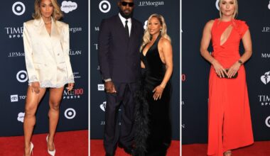 TIME100 Sports Gala 2026 red carpet: LeBron James, Ciara, Lindsey Vonn and more