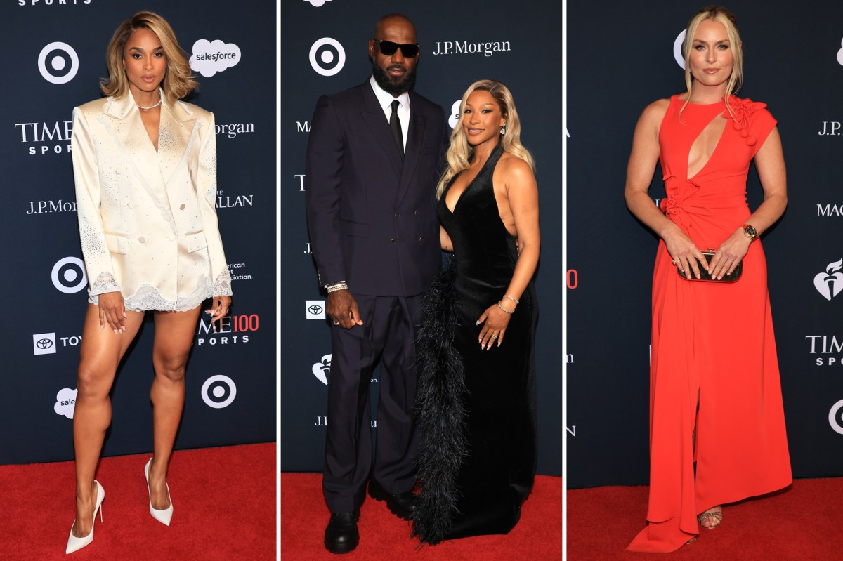 TIME100 Sports Gala 2026 red carpet: LeBron James, Ciara, Lindsey Vonn and more