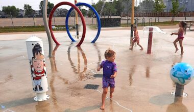 Winnipeg spray pads extend hours during heat