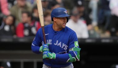 Blue Jays hope George Springer can return Monday vs. Giants