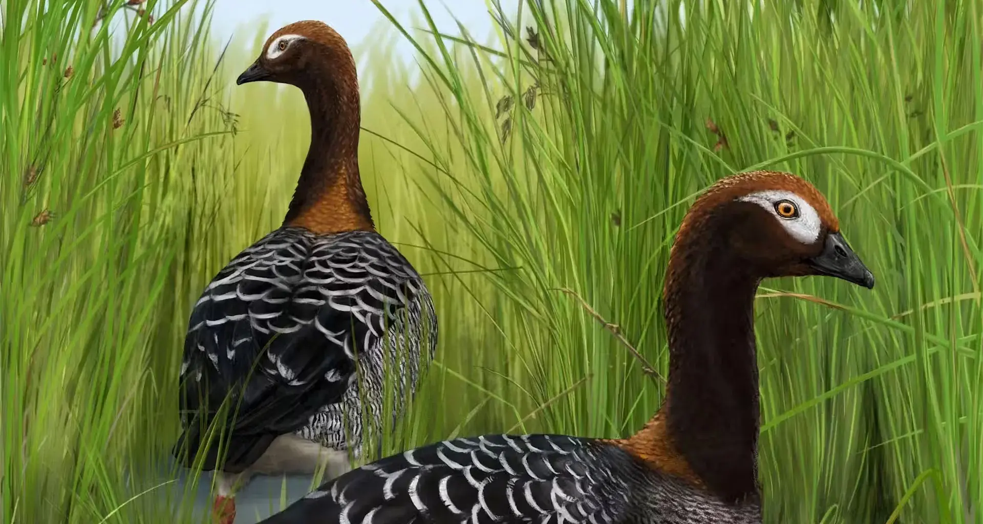 Rare fossil goose rewrites the story of New Zealand's giant birds