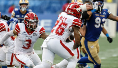 Stampeders stomp on Blue Bombers with whipping in Winnipeg