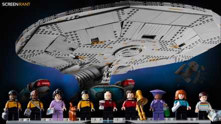 Star Trek Lego USS Enterprise-D Reveal ScreenRant