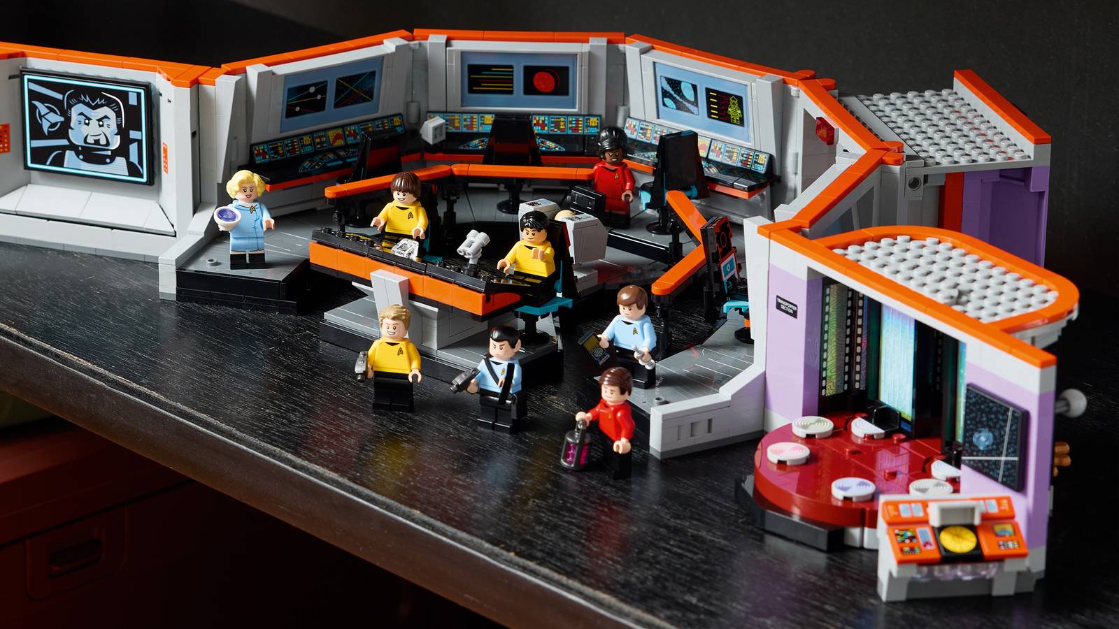 LEGO Icons Star Trek U.S.S. Enterprise NCC-1701 Bridge Set Revealed (Exclusive)