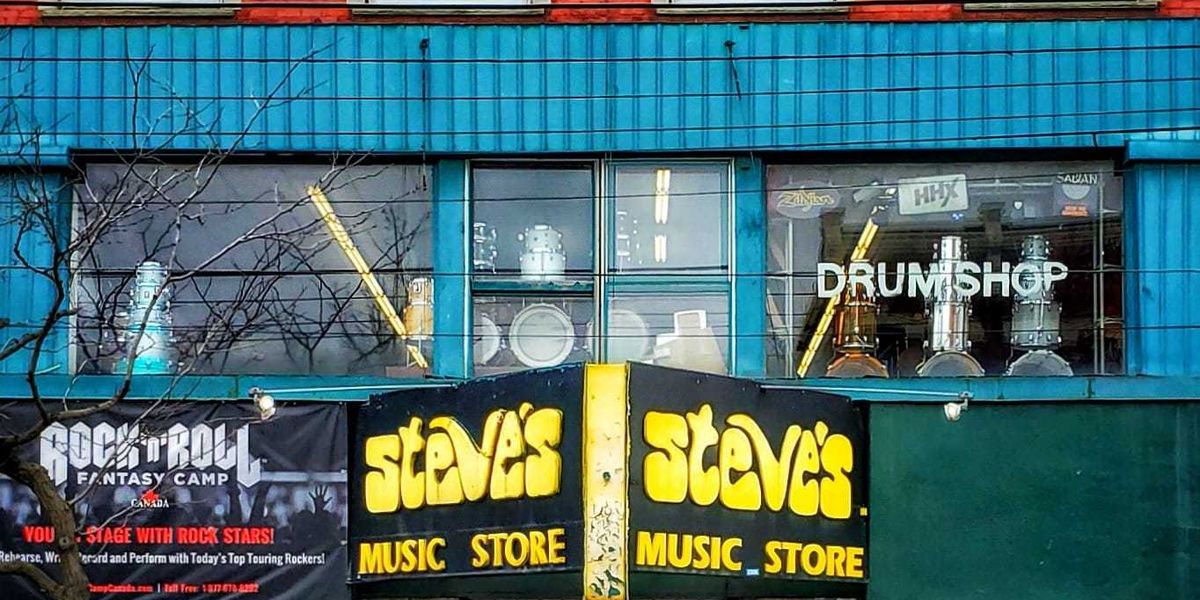 Steve’s Music Store Closes Its Last Physical Location in Montreal