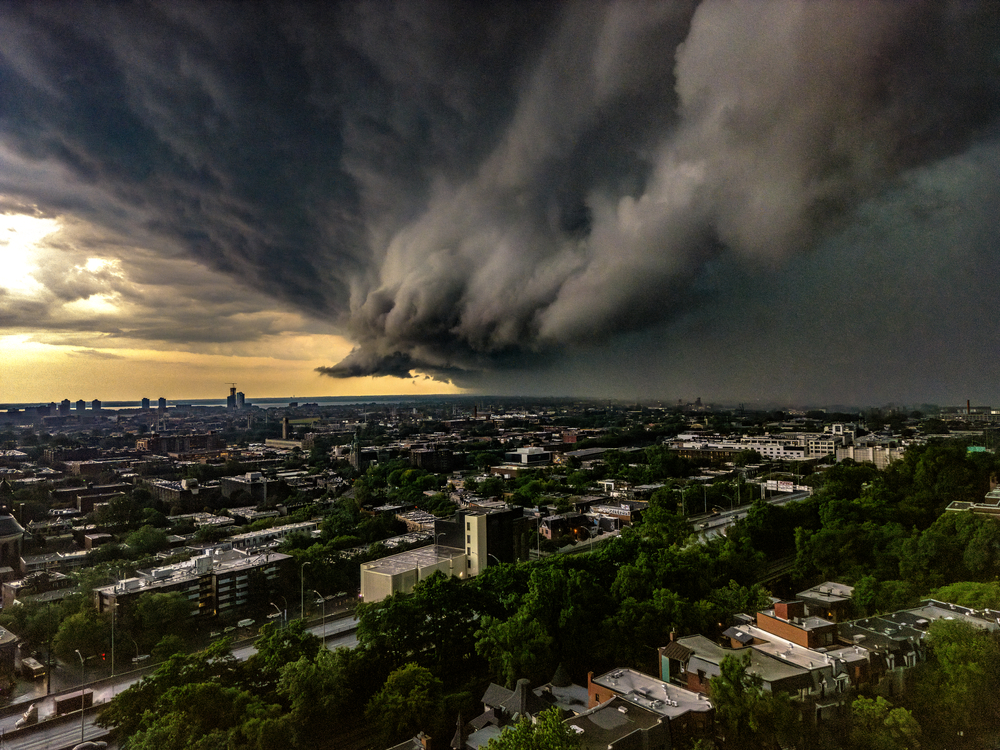 The Weather Network cautioned that high-impact severe weather is possible in the Montreal area on Tuesday.