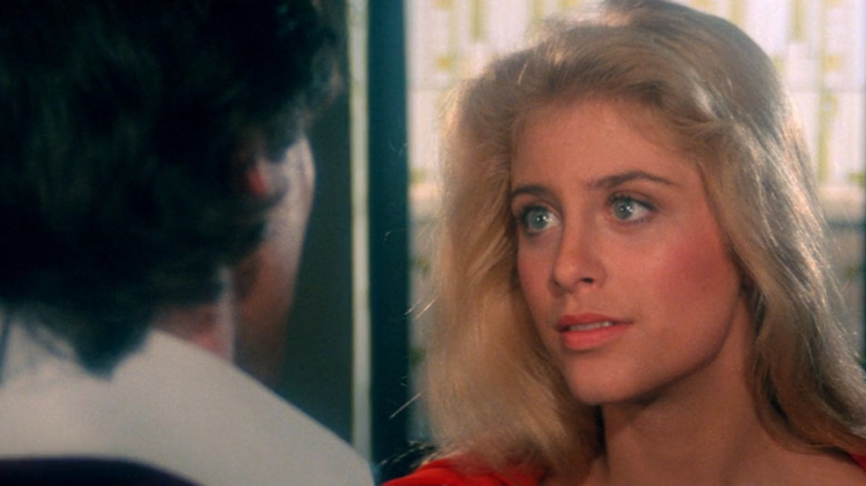 Supergirl (Helen Slater) staring longingly in Supergirl