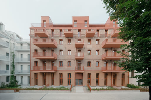 GOLD AWARD Residential Multi-Family: Apostelhof Vienna in Vienna, Austria, by Studio Salvi Weber. Photo: Patrick Johannsen