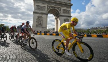 Tadej Pogacar wins a record-equalling fifth Tour de France title