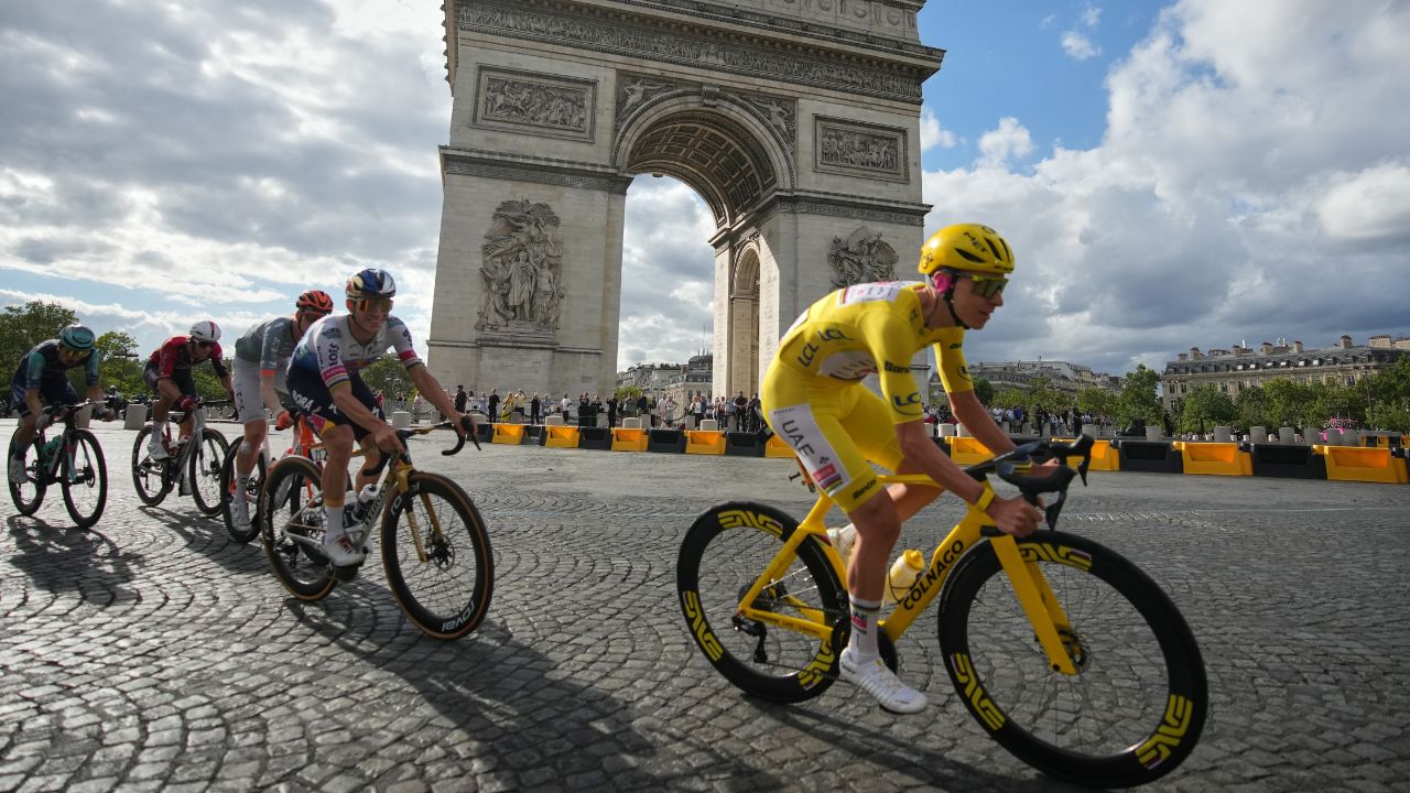 Tadej Pogacar wins a record-equalling fifth Tour de France title