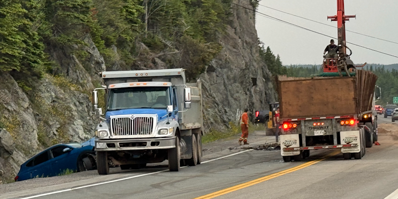 Man Dead After TCH Crash Near Hillview