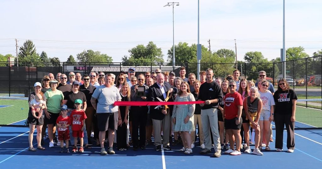 Newton Girls Tennis Coach Hopes The New Courts At Aurora Heights Park Spurs Interest In The Sport | KNIA