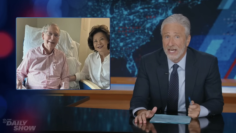 Jon Stewart in The Daily Show