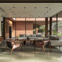 © PHX India The Melody House / MODO Designs - Interior Photography, Living Room, Wood, Table, Chair, Sofa