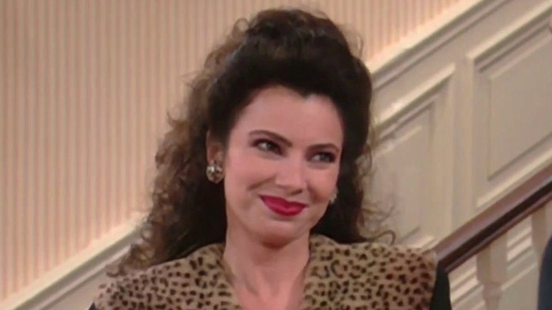Fran smiling, close up