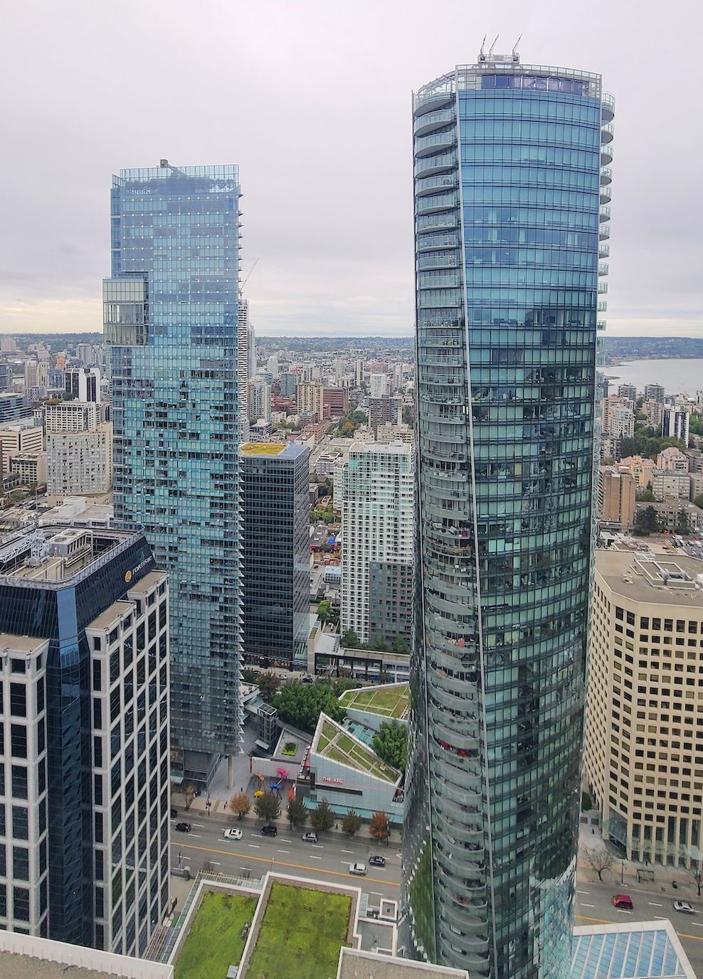 the stack office tower 1133 melville street vancouver
