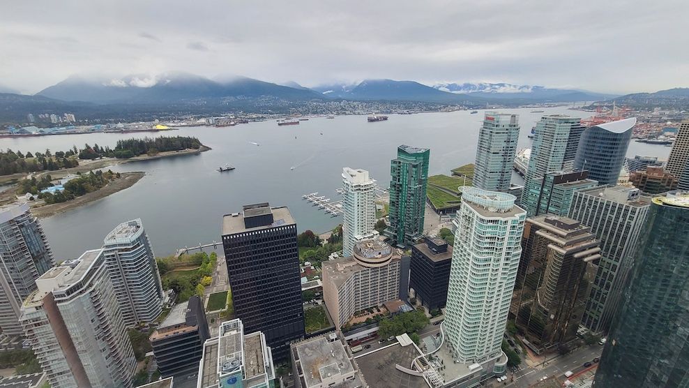 the stack office tower 1133 melville street vancouver