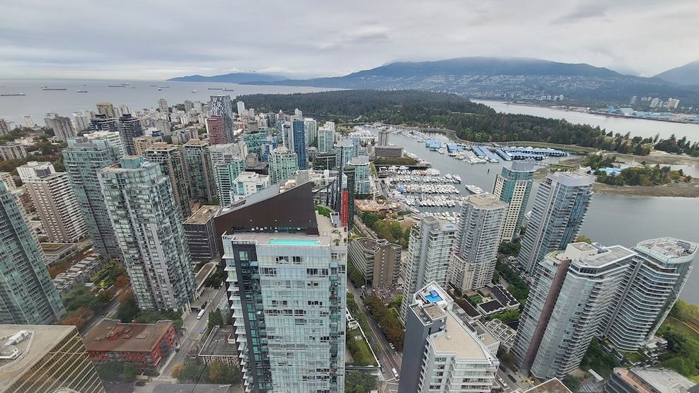 the stack office tower 1133 melville street vancouver