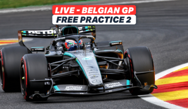 LIVE: Reaction as Antonelli quickest in twice red-flagged Belgian GP FP2