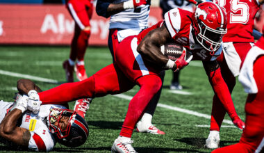 Stamps Lose Thriller To Alouettes