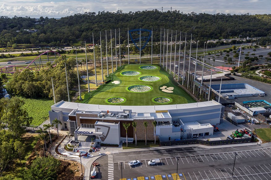 Topgolf from above.