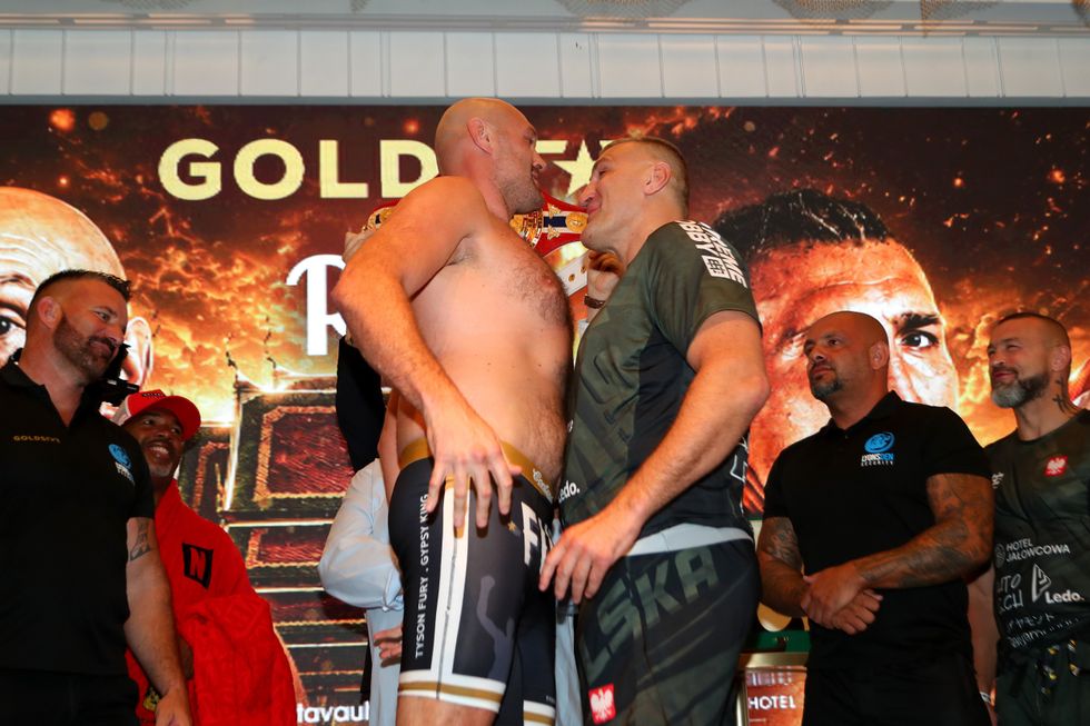 Tyson Fury will fight Mariusz Wach tonight