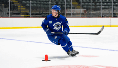 Kieren Dervin Prepares for the Pace of NCAA Hockey