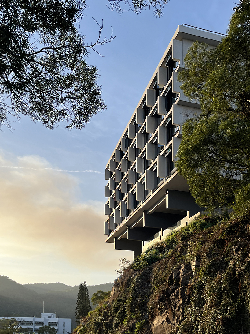 ida & billy reinterprets hong kong campus modernism through dormitory’s gridded facades - 4