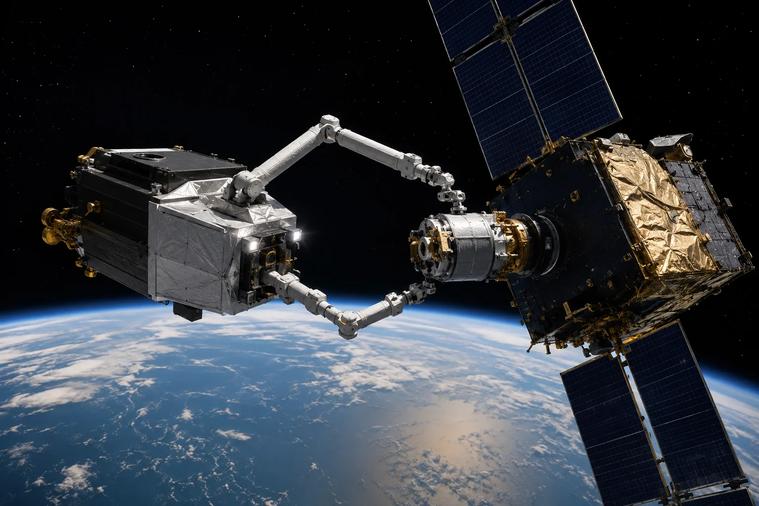 SpaceX Launches Robot to Rescue Aging Satellites