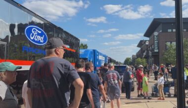 Hauler Parade kicks off Brickyard fun