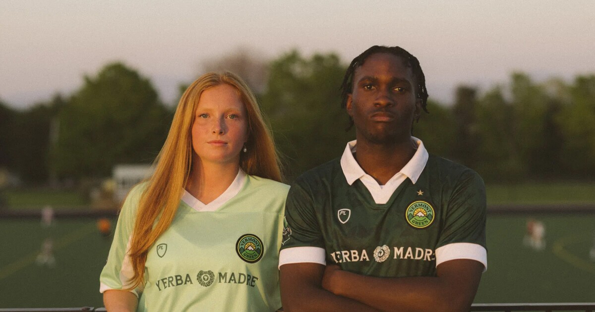 A score for sustainability: Behind the eco-conscious design of the Vermont Green’s soccer kits