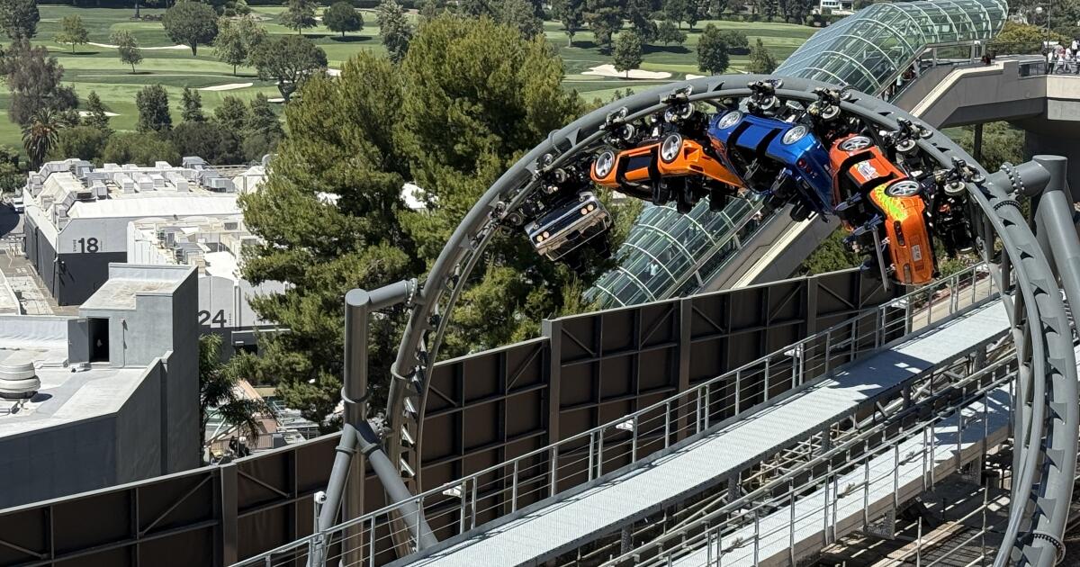 'Fast & Furious' coaster is not delayed by 'noise complaints,' Universal says